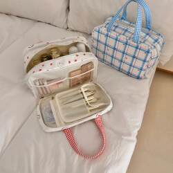 Cosmetic Bag, Portable Large-Capacity, Compartmentalized, Waterproof, High-End Toiletry Bag, Travel Organizer and Storage Bag