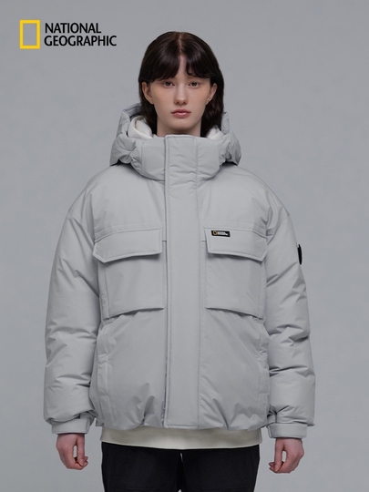 ナショナル ジオグラフィック メンズ ダウンジャケット - 冬の暖かさ
