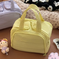 Girly Cloud Makeup Bag Large Capacity Portable Travel Toiletry Bag High-Value Cosmetic Storage Bag