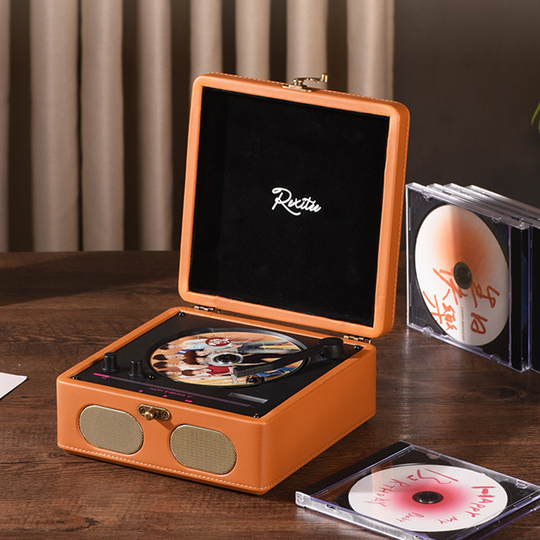TEAC レトロ調 ステレオ ラジオ CDプレーヤー 本体 レトロ cd プレーヤー TEAC レトロ C D プレーヤー ターンテーブル