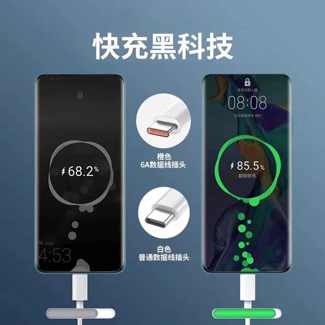 Super fast charging typec charging data cable suitable for Huawei ...