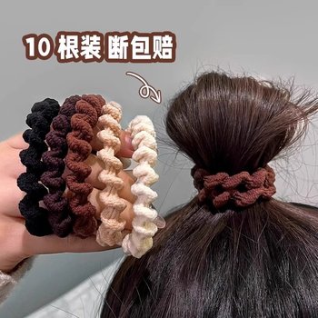 
Summer Seamless Hair Tie Thick, Highly Elastic and Durable Headband