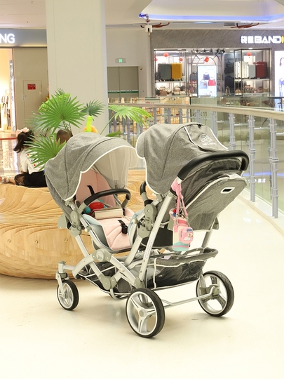双子ベビーカー Kids&koalas 双子用ベビーカー - 新生児から5歳まで