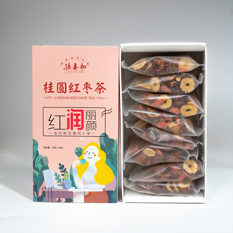 【96g*1盒】孙泰和桂圆红枣茶黑糖姜茶