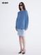 ICEDUST 25 Spring and Autumn Series Side Zipper Straight Stitch Basic Casual Skirt Short Skirt Women