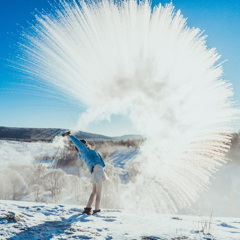 冰雪呼伦贝尔旅游包车内蒙古大草原海拉尔亲子旅游3天2晚私家团