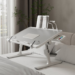 Small Bed Table, Foldable and Adjustable, Bay Window Table, Study Table for College Students' Dormitory, Homework Desk, Computer Desk