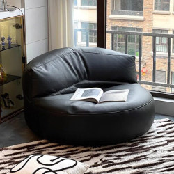 Lazy Sofa Cover for Storing Old Clothes, Filling Sofa Cover, Suitable for Living Room and Bedroom, Can Be Used for Lying down and Sleeping, Fabric Bag Pouf, Sitting Stool