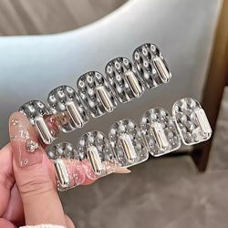 Mini Traceless Hook for Bathroom Mirror Cabinet Door, Jewelry Adhesive Wall Hook, No-Drill Storage, Heavy-Duty