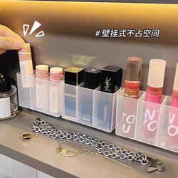 No-punch wall-mounted compartment storage box