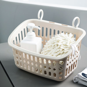 Hook hanging hanging basket kitchen hanging basket toilet bathroom makeup supplies storage of basket -plastic basket storage basket