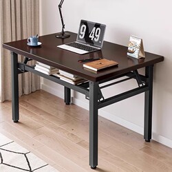 Simple Foldable Table Rectangular Training Conference Table Desk Student Home Dining Table Office Study Small Table