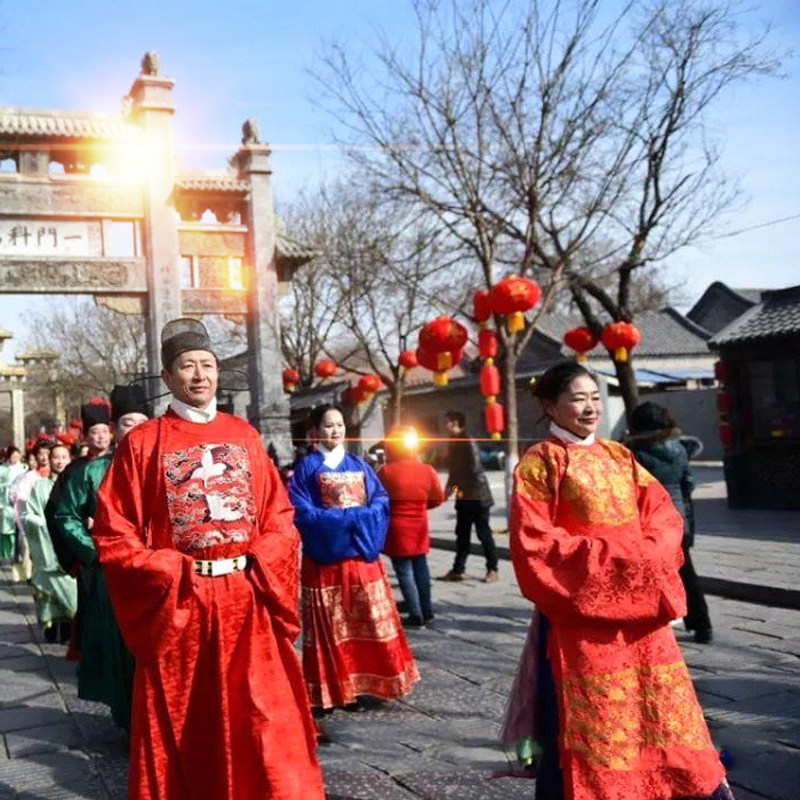 潍坊青州黄花溪井塘古村云门山古城博物馆2天1晚跟团游省内周边游