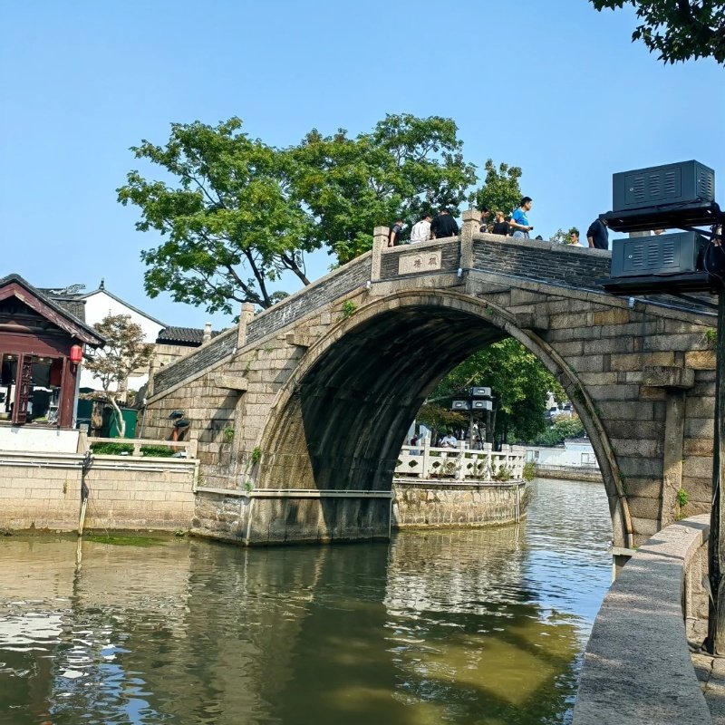苏杭西塘夜景+乌镇东栅+木渎三古镇枫桥三日游纯玩(经典苏杭)