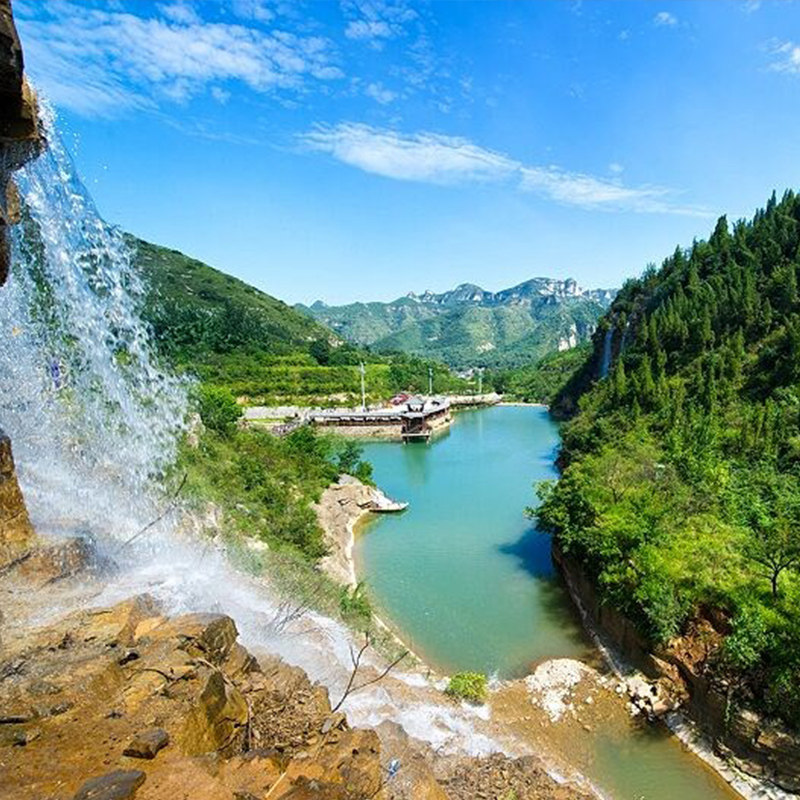 潍坊青州黄花溪井塘古村云门山古城博物馆2天1晚跟团游省内周边游