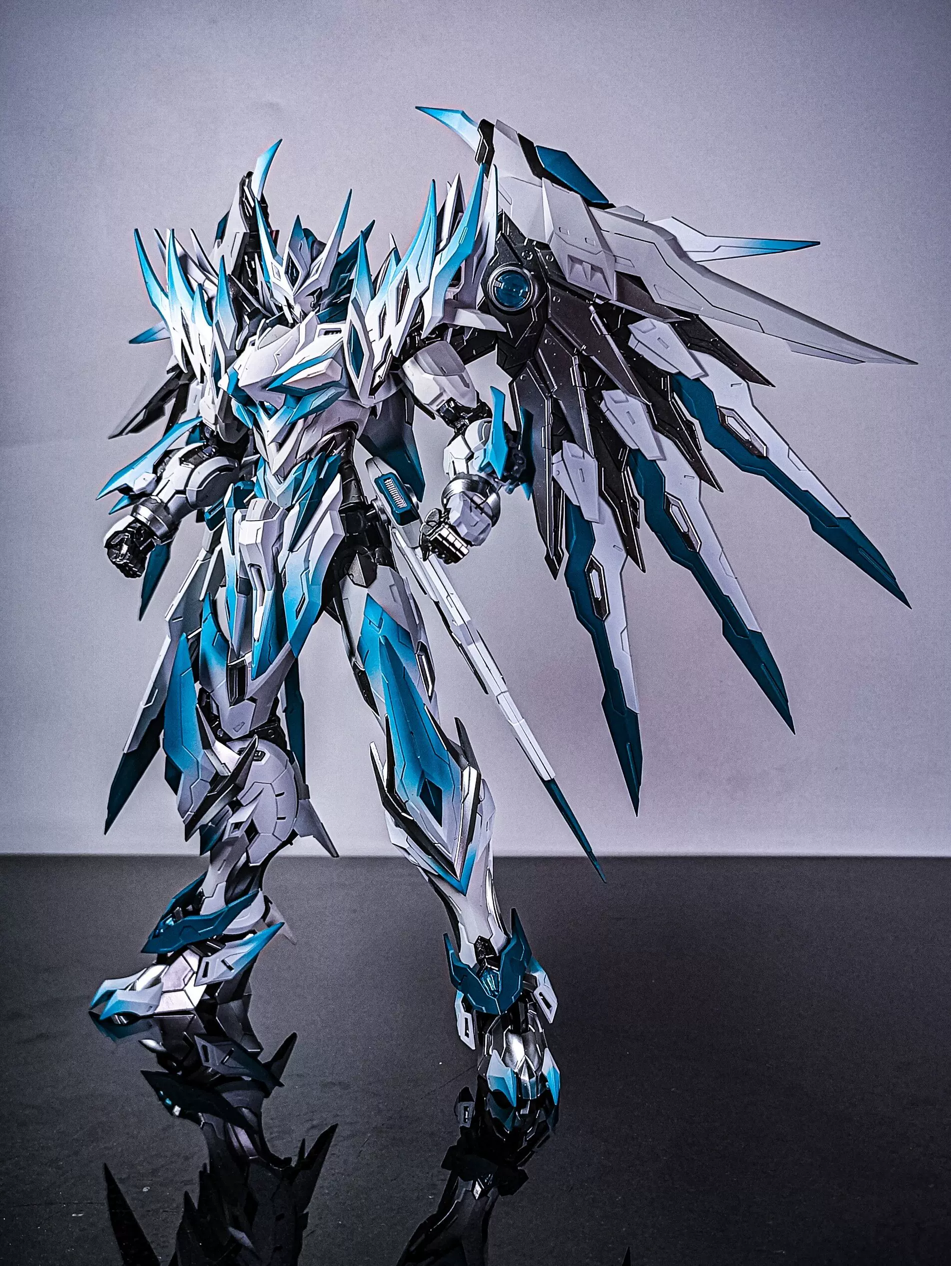 摩动核高达模型敖丙吕布白起改曹仁哪吒白雪姬