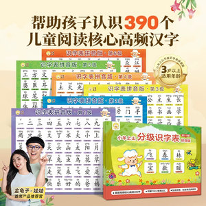 
Xiaoyang Shangshan Chinese literacy chart children's knowledge points for children's first and second volumes new words table for new words