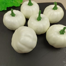 Simulated Fruits and Vegetables, Fake Pumpkins, Halloween and Easter Decorations, Various High-Quality Imitation Foam Pumpkins