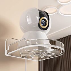 Camera Indoor Bracket, No-Drill Monitoring Rack, Home Outdoor Wall-Mounted Shelf, Router Placement Stand