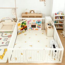 Baby Crawling Fence Protective Barrier for Infants, Home Use, Anti-Fall Children's Play Fence for Indoor Small Apartments and Living Rooms