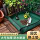 Gardening floor mat Oxford cloth balcony soil mat change basin waterproof thickening tool planting flowers change flowers and mixing soil and growing flowers

