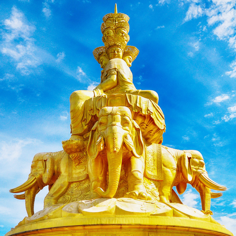 四川旅游成都到峨眉山乐山大佛两日游纯玩团2天1晚跟团游二日游