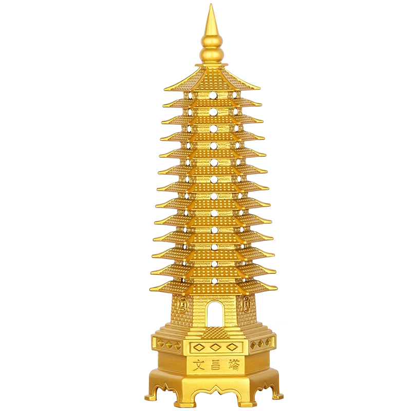 神料店#文昌塔| おもちゃ・趣味 鍍金文昌塔(大)