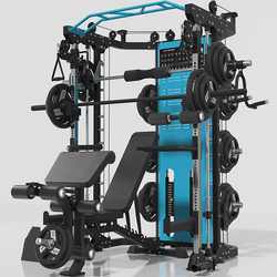 Kangqiang 509Pro Multifunctional Smith Machine Gantry Training Fitness Equipment Blue-Green New Product