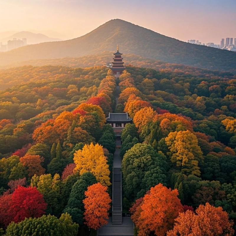 机票南京3天2晚专车自由行住夫子庙四钻酒店古鸡鸣寺明城墙牛首山