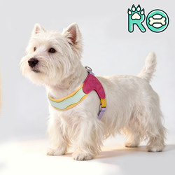 Dog Y-Shaped Harness for Small and Medium-Sized Dogs, Schnauzer, West Highland Terrier, Special Anti-Escape Dog Leash, Vest-Style Harness