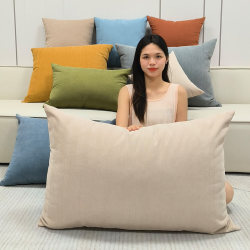 2025 Rectangular Pillowcase Large Size Cushion Pillow Without Insert Living Room Sofa Headboard Pillow Backrest 60