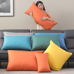 Rectangular Living Room Sofa Throw Pillow Cushion Cover Headboard Pillow Backrest Cushion 60 Large Cushion Without Insert 80