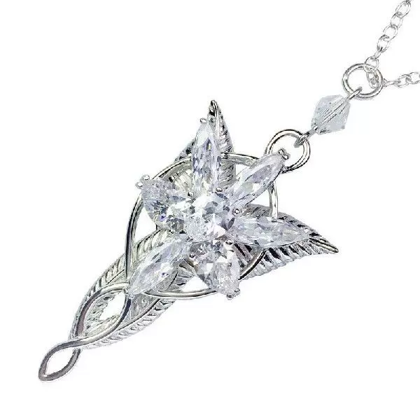 LOTR Arwen Evenstar Pendant Necklace Hobbit Fashion Princess-Taobao