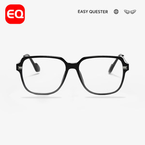 EQ glasses can be matched with slimming frames with big brands and stars with the same style as bare face small glasses frame 01119