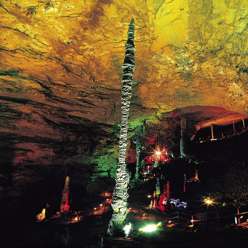 长沙湖南张家界旅游2天1晚纯玩天门山玻璃栈道黄龙洞二日跟团游
