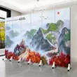 Great Wall màn hình khí quyển phân vùng văn phòng công ty phòng trà có thể gập lại phòng khách di động nhà hàng khách sạn chặn vach ngan go Màn hình / Cửa sổ