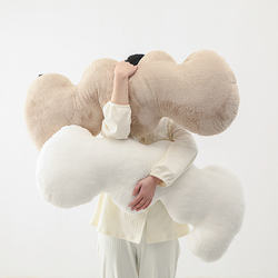 Momo Long Pillow, Removable and Washable, Scandinavian Simple Style Sofa Cushion, Sleeping Leg Pillow, Long Pillow