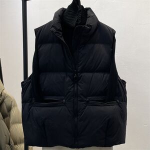 
Extra large size 300*0.5kg down sleeveless vest cotton clothing for men and women European warm autumn and winter waistcoat vest couple cotton clothing