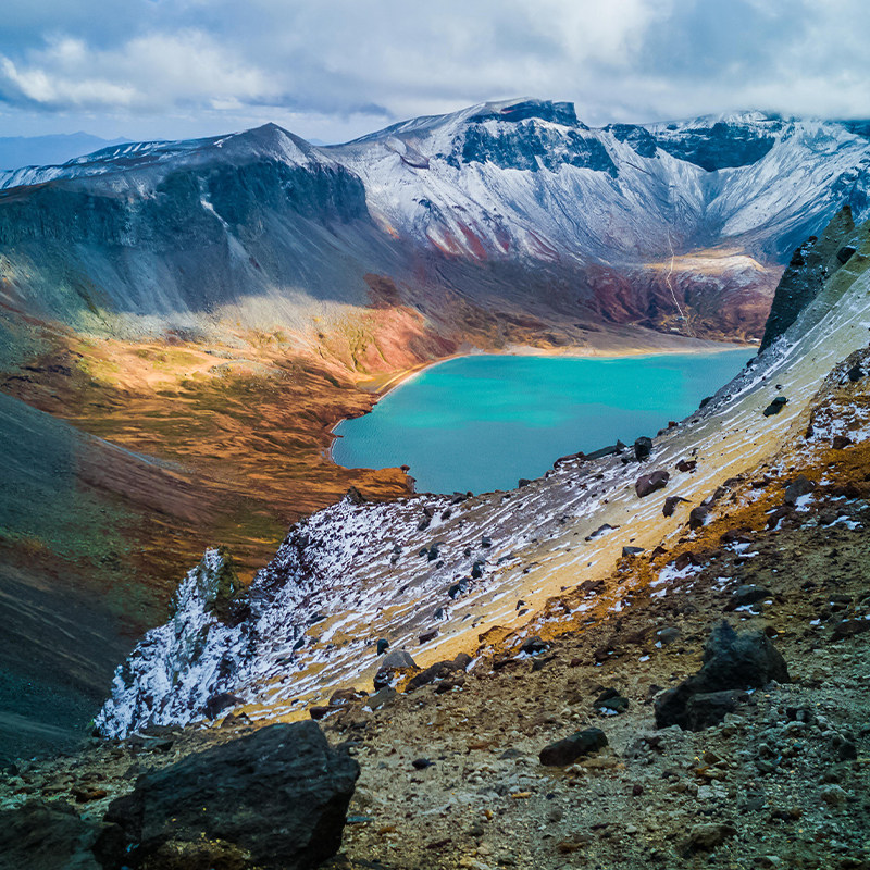 长白山旅游一日游小团2-8人延吉出发上门接送纯玩无购物北坡