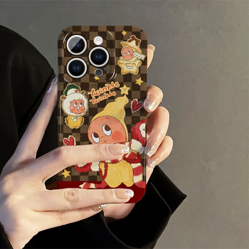 
Applicable to Apple 16 Huawei Xiaomi Oppo Redmi 17 Pro Honor iPhone 15 Promax Mobile Case Women Vivo Cartoon 14 New 13 Protector Case 12 Plaid Star Man mate Anti-fall 1