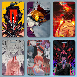 Chainsaw Man Card Holder Student Id Card Holder Lanyard Work Badge Chest Card Bus Card Protector School Badge