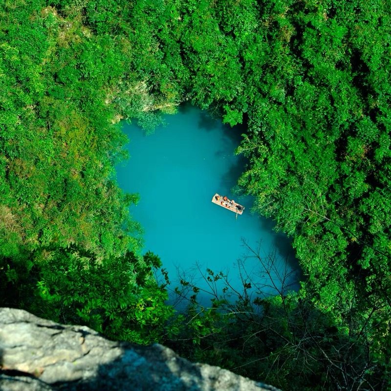 2-8人小团四钻住宿崇左巴马旅游4日德天瀑布通灵鹅泉三门海浩坤湖