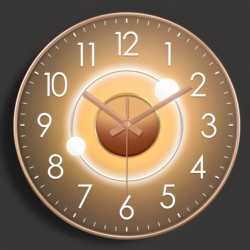 Trendy Light Luxury Wall Clock for Living Room, Home, Stylish Dining Room, Bedroom Clock, 2025 New Model, Simple Modern Wall Hanging