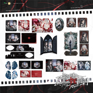 
Pre-sale Li Ting Welcome to the Nightmare Live Room Phase 2 ALL IN Badge Color Paper Wu Zhuwen’s Brief Introduction