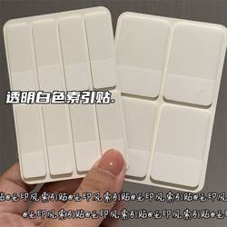 ins Wind White Index Stickers Card Packaging Materials Idol Photocard Index Stickers Photocard Packaging Affordable Good Items