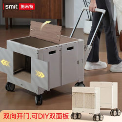 Camping Cart, New Outdoor Folding Trolley, Grocery Shopping Cart, Picnic Camping Cart, Household Use