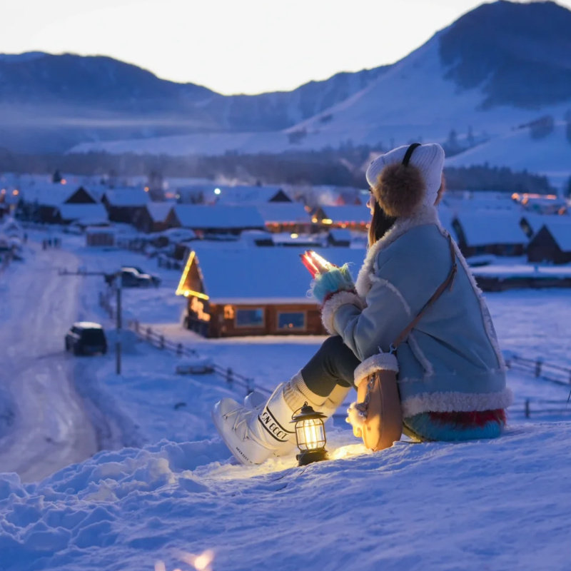 东北哈尔滨旅游亚布力雪乡二日游亚布力高铁2天1晚小团