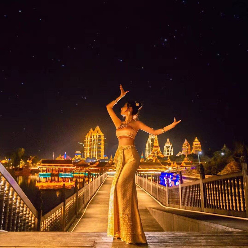 【省内动车往返】云南西双版纳4天3晚纯玩跟团游野象谷傣族园泼水