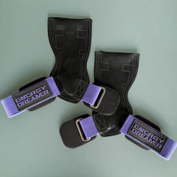 Gymdreamer Deadlift Rubber Palm Support Belt Fitness Gloves Pull-Up Auxiliary Wrist Support Grip Belt