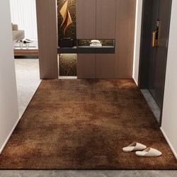 Brown Entrance Door Mat, High-End Full Carpet Coverage, Door Mat for Entryway, Front Door, Foyer, Customizable
